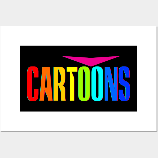 Cartoons! Wall Art by Doc Multiverse Designs